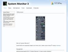 Tablet Screenshot of de.system-monitor.org